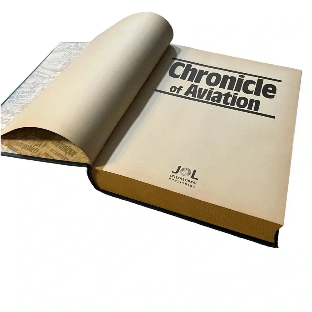 Chronicle of Aviation 1992 Hardcover Color Illustration Aeronautics History Book